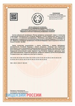 Приложение СТО 03.080.02033720.1-2020 (Образец) Нижнекамск Сертификат СТО 03.080.02033720.1-2020